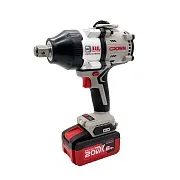 Гайковерт ударный аккумуляторный бесщеточный Crown CT22056HX-8SC4 BMC 20 В 8 Ач Li-Ion 1 АКБ и ЗУ
