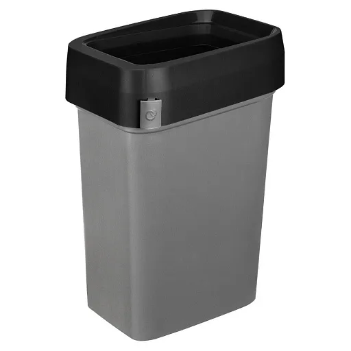 Контейнер для мусора Econova Smart Bin Pro 50 л пластик серый Контейнер для мусора Econova Smart Bin Pro 50 л пластик серый