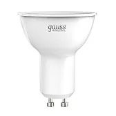 Лампа светодиодная Gauss GU10 3000К 11 Вт 850 Лм 180-240 В софит матовая Лампа светодиодная Gauss GU10 3000К 11 Вт 850 Лм 180-240 В софит матовая