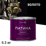 Патина декоративная акриловая Elcon золото 0,2 кг Патина декоративная акриловая Elcon золото 0,2 кг