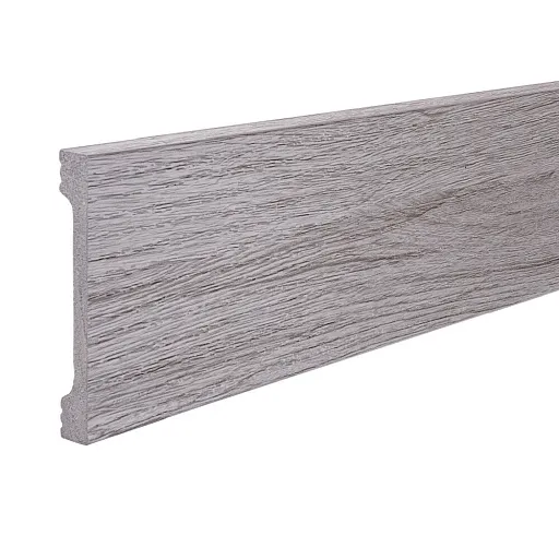 Плинтус экополимер Grace PS Wood 80х11х2000 мм дуб серый туман (ТП10036781) Плинтус экополимер Grace PS Wood 80х11х2000 мм дуб серый туман (ТП10036781)