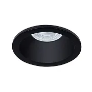 Светильник встраиваемый GU10 черный 35 Вт IP44 Arte Lamp Helm (A2869PL-1BK)