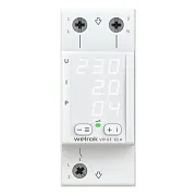 Реле напряжения и контроля фаз модульное Welrok VIP-63 220 В 63 А тип AC цифровое Реле напряжения и контроля фаз модульное Welrok VIP-63 220 В 63 А тип AC цифровое