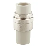 Муфта полипропиленовая FV-Plast прямая 40 мм (224040) Муфта полипропиленовая FV-Plast прямая 40 мм (224040)