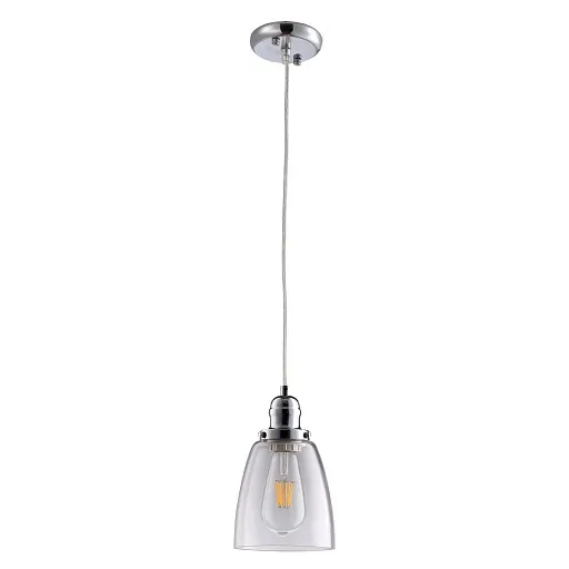 Светильник подвесной Arte Lamp Trento E27 40 Вт 2 кв.м (A9387SP-1CC) Светильник подвесной Arte Lamp Trento E27 40 Вт 2 кв.м (A9387SP-1CC)