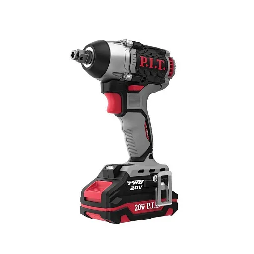 Гайковерт ударный аккумуляторный бесщеточный P.I.T. PIW20H-300B/1 20 В 2 Ач Li-lon 1 АКБ и ЗУ