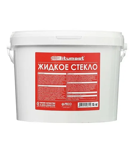 Жидкое стекло Bitumast 15 кг Жидкое стекло Bitumast 15 кг