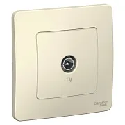 Розетка телевизионная Systeme Electric Blanca встраиваемая молочная (BLNTS000012) Розетка телевизионная Systeme Electric Blanca встраиваемая молочная (BLNTS000012)