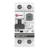 Автомат дифференциальный EKF PROxima АВДТ-63N 16А 1P+N тип A 30 мА 6 кА (D63N26MA16C30) Автомат дифференциальный EKF PROxima АВДТ-63N 16А 1P+N тип A 30 мА 6 кА (D63N26MA16C30)