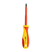 Отвертка диэлектрическая крестовая PH2 210 мм 1000 В Rage by Vira (397020)