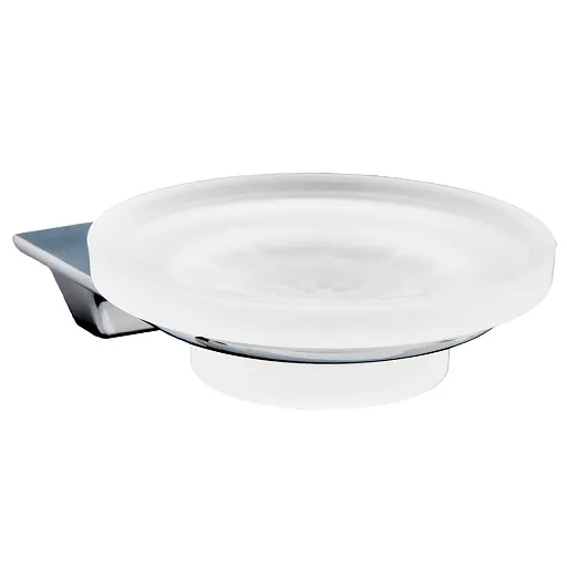 Мыльница для ванной WasserKraft Kammel K-8300 с держателем стекло/металл хром (K-8329) Мыльница для ванной WasserKraft Kammel K-8300 с держателем стекло/металл хром (K-8329)