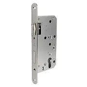 Замок врезной Fuaro DD.INOX-C-55.72-R для противопожарной двери под цилиндр хром Замок врезной Fuaro DD.INOX-C-55.72-R для противопожарной двери под цилиндр хром