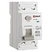 УЗО EKF PROxima ВД-100N 40А 1P+N тип A 30 мА 6 кА (E1026MA4030)
