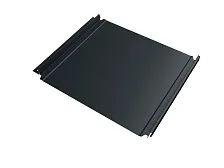 Кликфальц 0,5 мм Grand Line Double Pro с пленкой на замках антрацитово-серый RAL 7016 satin Кликфальц 0,5 мм Grand Line Double Pro с пленкой на замках антрацитово-серый RAL 7016 satin