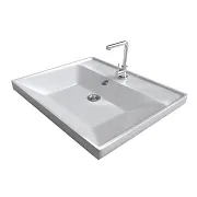 Раковина на стиральную машину MARRBAXX Лондон V42 58х50 см белая (V042D001) Раковина на стиральную машину MARRBAXX Лондон V42 58х50 см белая (V042D001)