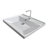 Раковина на стиральную машину MARRBAXX Лондон V42 58х50 см белая (V042D001) Раковина на стиральную машину MARRBAXX Лондон V42 58х50 см белая (V042D001)