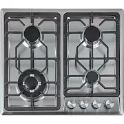 Варочная панель газовая Lauf PG-623 4 конфорки металлик
