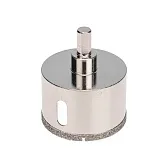 Коронка алмазная Kranz (KR-92-0016) по стеклу/керамике/керамограниту d60 мм