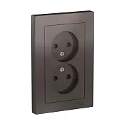 Розетка Systeme Electric AtlasDesign встраиваемая мокко со шторками (ATN000622) Розетка Systeme Electric AtlasDesign встраиваемая мокко со шторками (ATN000622)