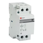 Контактор модульный EKF PROxima КМ 220 В 63 А тип AC 2НО (km-2-63-20) Контактор модульный EKF PROxima КМ 220 В 63 А тип AC 2НО (km-2-63-20)