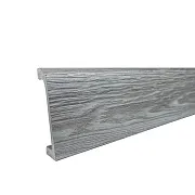 Плинтус экополимер Bello Deco XPS ПЛ 16 80х19х2000 мм льняной дуб (КА-00000683)