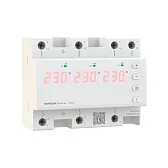 Реле напряжения модульное Welrok D6-40 red 230 В 40 А тип AC с дисплеем