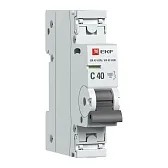 Автоматический выключатель модульный EKF PROxima ВА 47-63N 1P 40А тип C 6 кА 230 В (M636140C) Автоматический выключатель модульный EKF PROxima ВА 47-63N 1P 40А тип C 6 кА 230 В (M636140C)