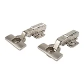 Петля мебельная Lemax prof Clip-on 105° накладная с эксцентриком и доводчиком (2 шт.)