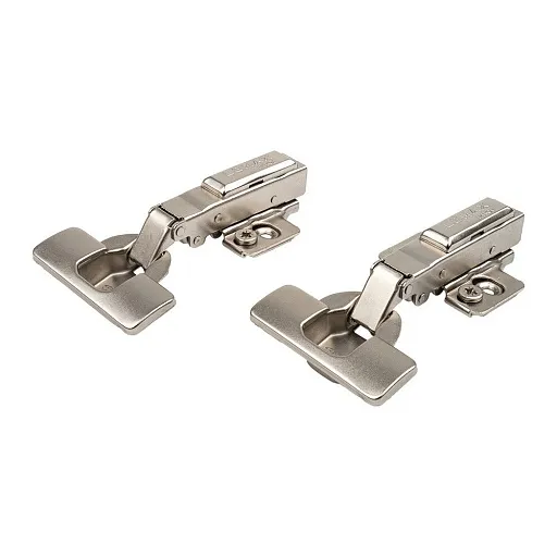 Петля мебельная Lemax prof Clip-on 105° накладная с эксцентриком и доводчиком (2 шт.)