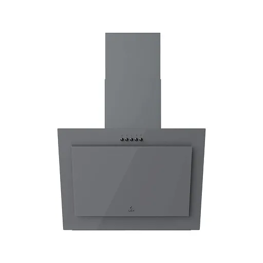 Кухонная вытяжка наклонная Lex Mio G 600 Grey 60 см серая Кухонная вытяжка наклонная Lex Mio G 600 Grey 60 см серая