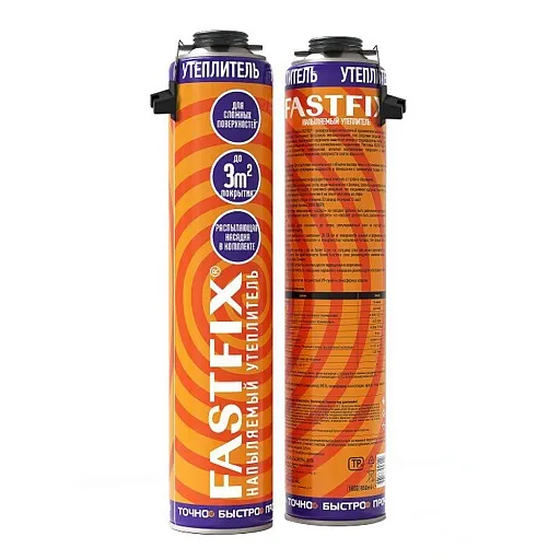 Утеплитель напыляемый полиуретановый Penoplex Fastfix 850 мл Утеплитель напыляемый полиуретановый Penoplex Fastfix 850 мл