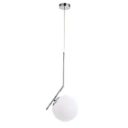 Светильник подвесной Arte Lamp Bolla-Unica E27 60 Вт 2 кв.м хром IP20 (A1923SP-1CC) Светильник подвесной Arte Lamp Bolla-Unica E27 60 Вт 2 кв.м хром IP20 (A1923SP-1CC)