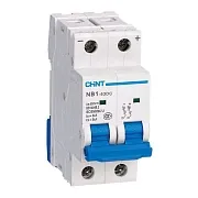 Автоматический выключатель модульный Chint NB1-63DC 2P 4А тип C 6 кА 500 В (182716)