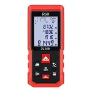 Дальномер лазерный RGK DL100 100 м с углометром (4610011875076) Дальномер лазерный RGK DL100 100 м с углометром (4610011875076)