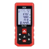 Дальномер лазерный RGK DL100 100 м с углометром (4610011875076) Дальномер лазерный RGK DL100 100 м с углометром (4610011875076)