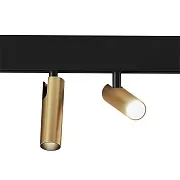 Светодиодный трековый светильник магнитный Elektrostandard Slim Magnetic 4200К 14 Вт черный/латунь (85046/01) Светодиодный трековый светильник магнитный Elektrostandard Slim Magnetic 4200К 14 Вт черный/латунь (85046/01)
