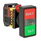 Кнопка прямоугольная EKF PROxima AS-22N 230 В IP40 пуск-стоп красно-зеленая (pbn-as-rec)