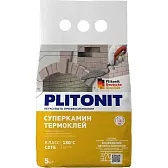 Клей для печей и каминов Plitonit СуперКамин ТермоКлей серый 5 кг Клей для печей и каминов Plitonit СуперКамин ТермоКлей серый 5 кг