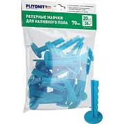 Маячок реперный Plitonit самоклеящийся пластиковый (20 шт.)