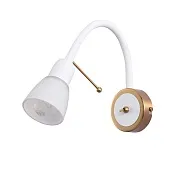 Бра Arte Lamp Lettura E14 40 Вт 230 В белое IP20 (A7009AP-1WH) Бра Arte Lamp Lettura E14 40 Вт 230 В белое IP20 (A7009AP-1WH)