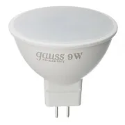 Лампа светодиодная Gauss GU5.3 6500К 9 Вт 680 Лм 180-240 В рефлектор MR16 матовая