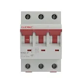 Автоматический выключатель модульный DKC Yon Max MD63S 3P 50А тип C 4,5 кА 400 В (MD63S-3PC50)