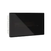 Щит распределительный встраиваемый DKC Frame ЩРВ-П пластиковый IP40 416х242х100 мм 18 модулей черная дверь (F18B1BDDIY) Щит распределительный встраиваемый DKC Frame ЩРВ-П пластиковый IP40 416х242х100 мм 18 модулей черная дверь (F18B1BDDIY)