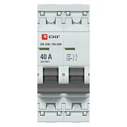 Выключатель нагрузки EKF PROxima ВН-63N 2Р 40А 230 В на DIN-рейку (S63240)