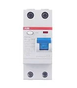 УЗО ABB S F202 16А 1P+N тип AC 10 мА 10 кА (2CSF202001R0160)
