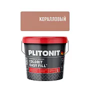 Затирка эпоксидная Plitonit Colorit EasyFill коралловая 2 кг