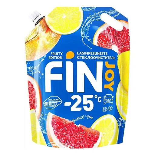 Стеклоомыватель Fin Joy Fruity зимний -25 °С 3 л Стеклоомыватель Fin Joy Fruity зимний -25 °С 3 л