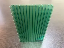 Сотовый поликарбонат GOODPLAST 4 мм зеленый