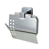 Держатель для туалетной бумаги WasserKraft Dill с крышкой металл/пластик хром (K-3925) Держатель для туалетной бумаги WasserKraft Dill с крышкой металл/пластик хром (K-3925)