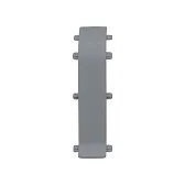 Соединитель Birch 58 мм серый S-профиль (2 шт.)